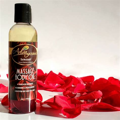 sensual face body or massage oil 4oz body massage massage oil soothing skin