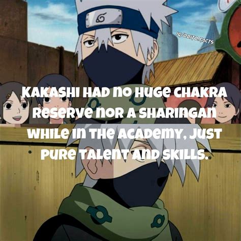 Naruto Facts On Instagram Thoughts On Kakashi Follow Obitofacts