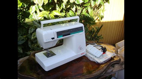 Elna Swiss Electric Sewing Machine Model 6003 See Video Below