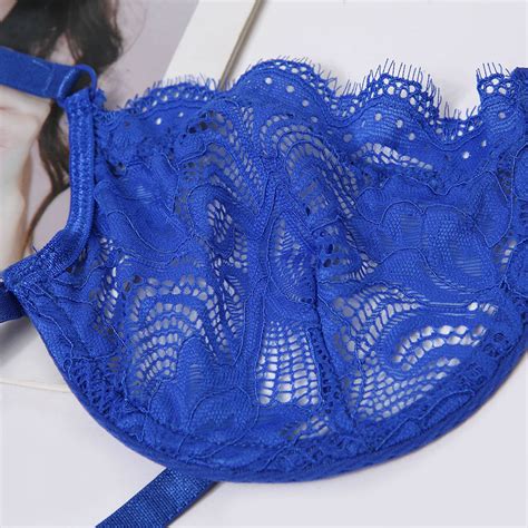 Comfy Sexy Lace Party Wear Lingerie Women Dresses Underwear Bra Set With Waist Belt Buy