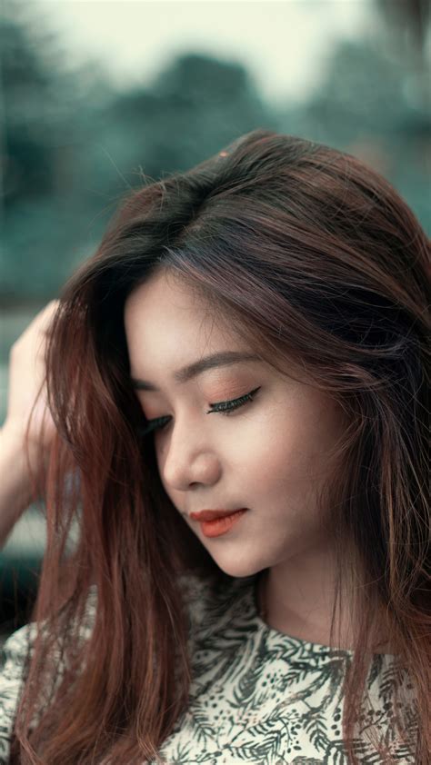Beautiful Asian Girl Portrait Photography 4k Ultra Hd Mobile Wallpaper