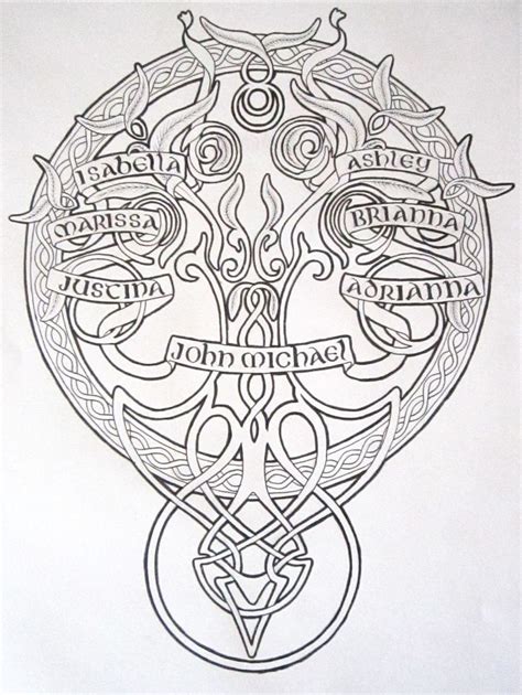 By chris craft | last updated: Celtic family tree design by Byakuren-Studios on ...