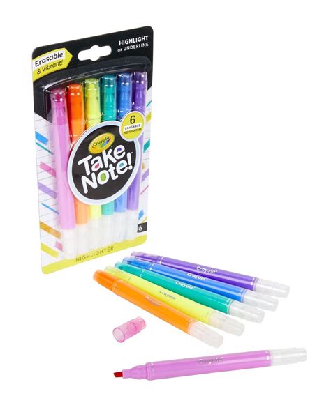 Best Highlighters For Schoolhighlightercrayola Take Note Dual Tip