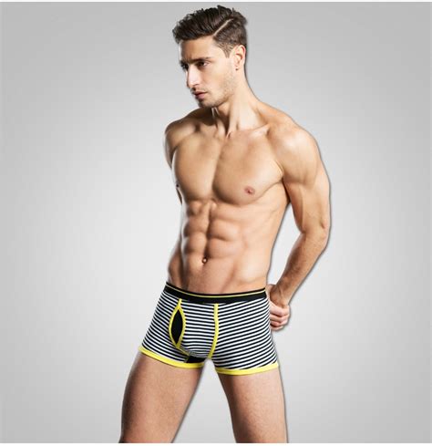 New Fashion Breathable Cotton Shorts Men Underwear Mens Comfortable