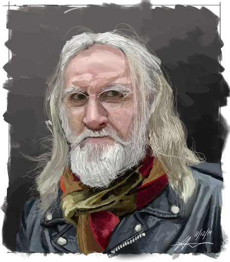 Artstation Billy Connolly Portrait