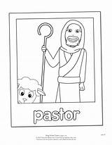 Preacher sketch template