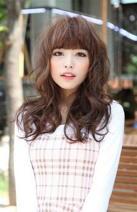 Cute Japanese Hairstyle With Bangs Hairstyles Weekly Classic