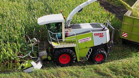 Mais Hakselen Chopping Corn Maish Ckseln Claas Jaguar