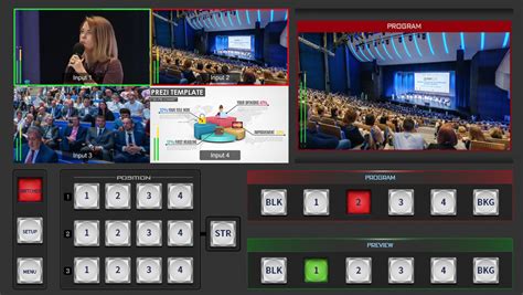 Datavideo Showcast 100 4k 4 Input Touchpanel Production Unit Touch