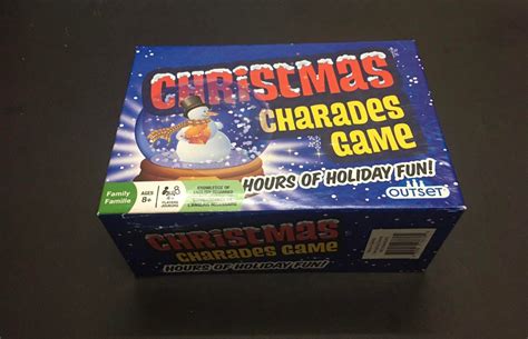 Outset Christmas Charades Game Hobbies And Toys Toys And Games On Carousell