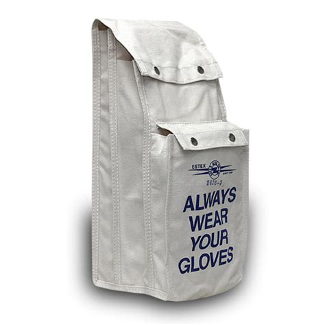 Tri Pocket Canvas Glove And Sleeve Bag