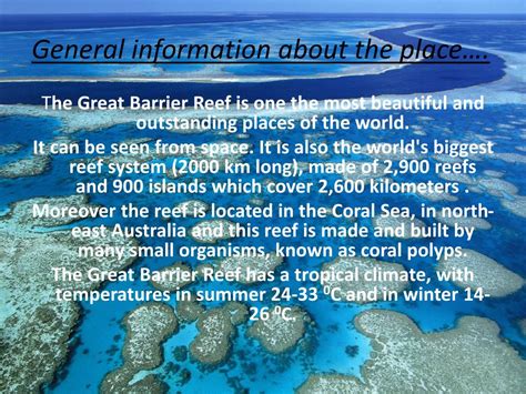 Facts About Great Barrier Reef