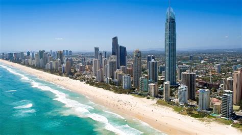 Gold Coast Surfers Paradise Queensland Australia Beach City
