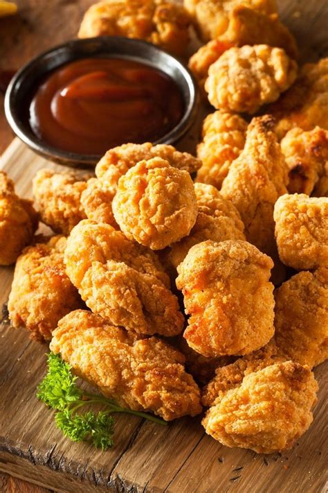 Chicken, broilers or fryers, breast, skinless, boneless, meat only, with added solution, raw. Weight Watchers Baked Crispy Chicken Bites Recipe with ...