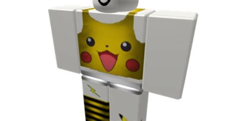 Pikachu Outfit A Pants By Nbc Shirt Creators Roblox Updated 421