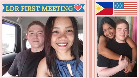 Ldr Meeting For The First Time Filipina And American Couple Tylies Vlog Youtube