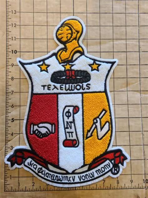 Kappa Alpha Psi 125in Chenille Embroidered Shield Patch 2500