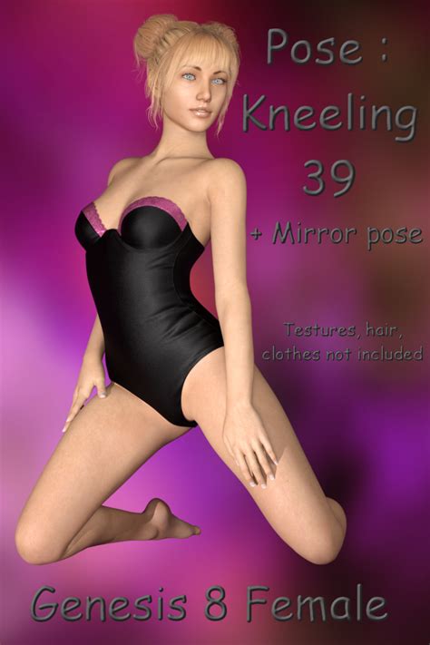 Pose Kneeling 39
