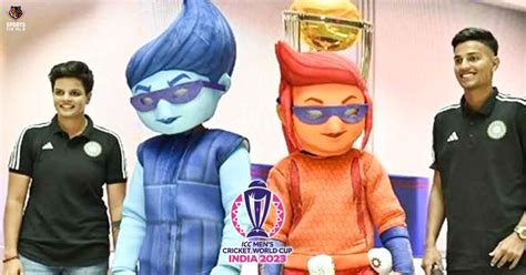 icc unveils cricket world cup 2023 official mascots details inside sportsunfold