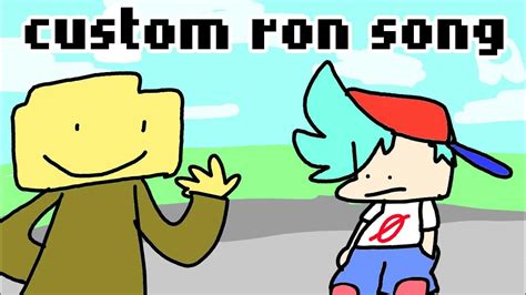 Epic Cool Custom Ron Song Fnf Bob Mod Youtube