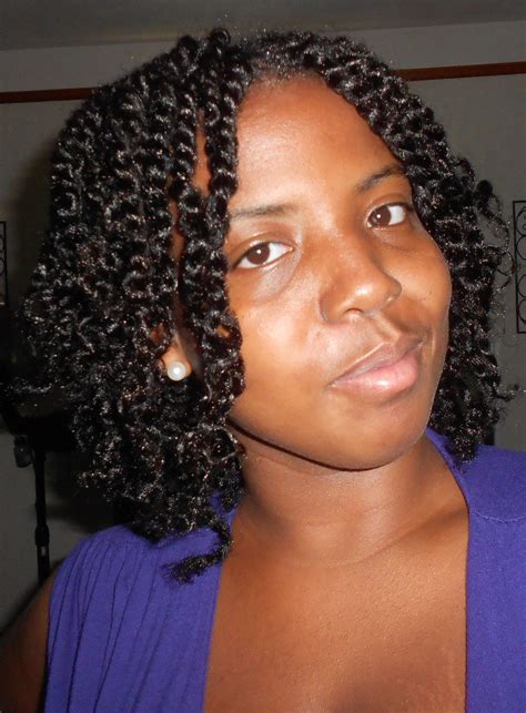 Twisted Natural Hair Twist Braid Hairstyles Two Strand Twist