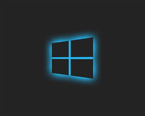 1280x1024 Resolution Windows 10 Logo Blue Glow 1280x1024 Resolution
