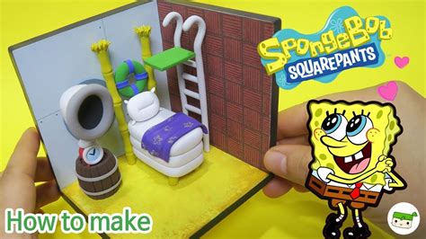 Making Spongebobs Bedroom 스폰지밥의 침실을 만들어요 Youtube