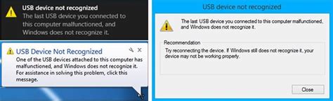 Почему Usb устройство не распознано на Windows