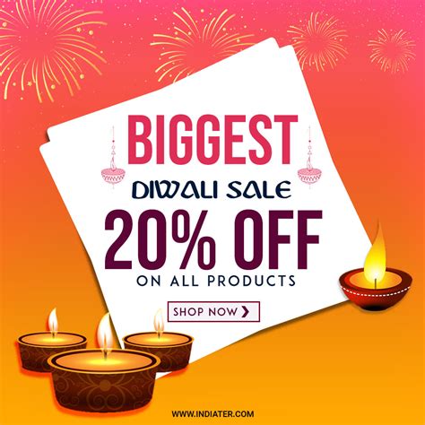 20 Free Best Diwali Festival Sale Pamphlet Poster Collections Psd