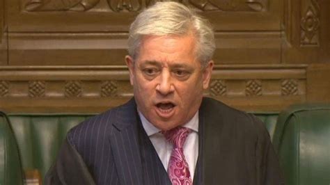 John Bercow Re Elected As Commons Speaker With ‘testing Times Ahead