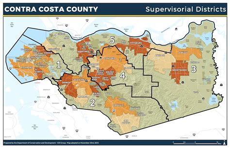 District 4 Map Contra Costa County Ca Official Website