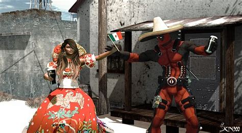 Deadpool In Mexico Skin Doo Flickr