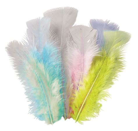 Pastel Feathers In 10g Perfect For Easter And Mothers Day Craft