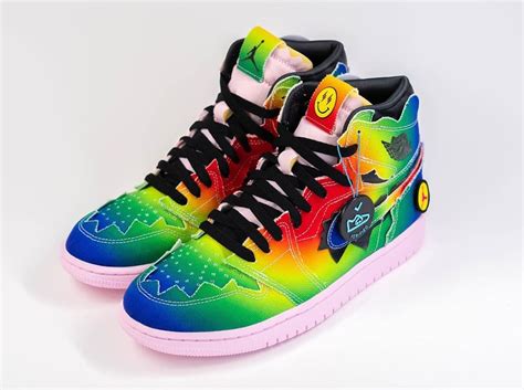 Global superstar j balvin's colorful air jordan 1 high collaboration is slated to release in december 2020. J Balvin x Air Jordan 1 High Release Date DC3481-900 ...