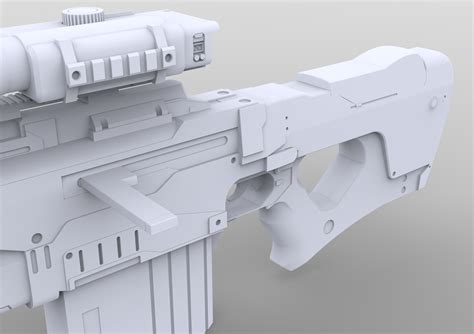 Stl File Halo Infinite S7 Sniper Rifle 😇・3d Printable Design To