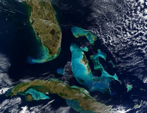 Nasa Visible Earth The Bahamas Florida And Cuba
