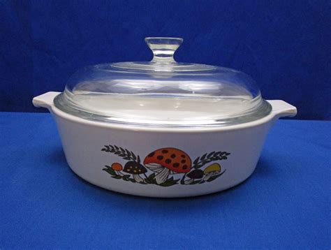 Vintage Sears 1 Quart CorningWare Merry Mushroom 7 1/2 Inch | Etsy