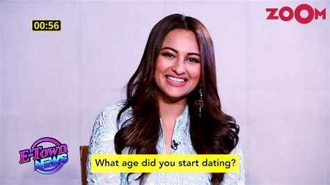 Sonakshi Sinhas Rapid Fire Answers In A Minute Did You Just Ask Me That