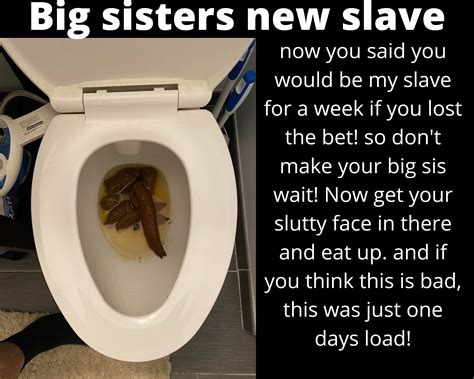 Big Sisters New Slave Scat Incest Human Toilet My First Caption
