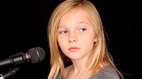 11 Year Old Girl Sings Original Song Then Partner Joins In And