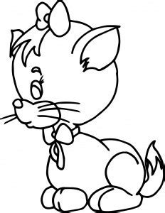 Kitten coloring pages for kids. Cat Coloring Pages For Kids - Preschool and Kindergarten