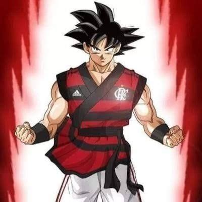 Goku Flamenguista Fds Fotos De Flamengo Camiseta Do Flamengo Goku Desenho