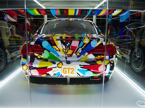 Jeff Koons Presented Us Debut Of His Bmw Art Car At Art Basel In Miami