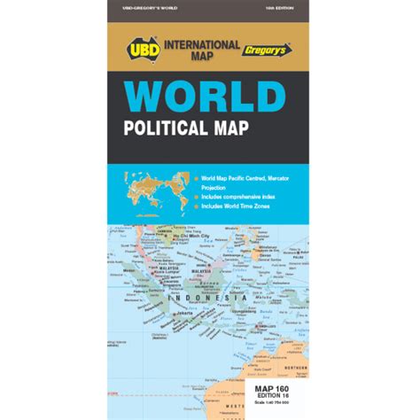 World Political Map 160 Geographica