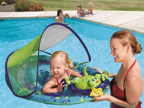 Swimways Ultra Baby Spring Float Premium Inflatable Baby Pool Float