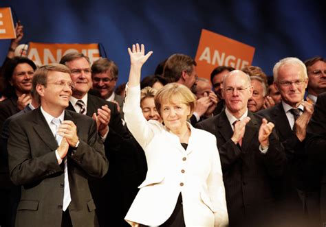 Angela Merkel Tysk Forbundskansler 2005 2021 Lexdk