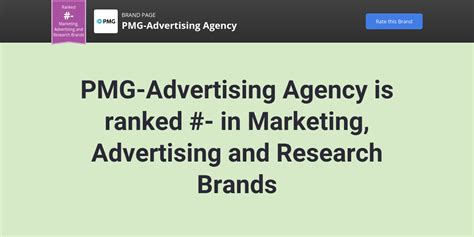 Pmg Advertising Agency Nps And Customer Reviews Comparably