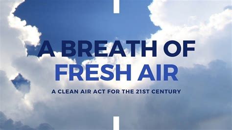 Petition · A Clean Air Act For The 21st Century ·