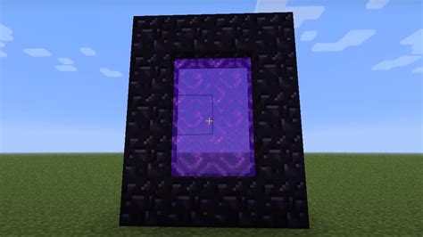 How To Build A Nether Portal In Minecraft Youtube