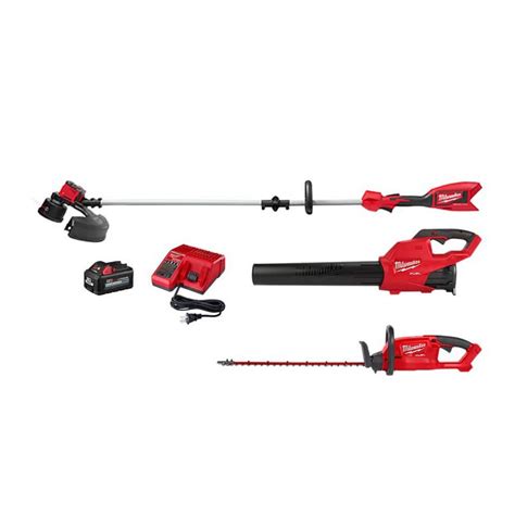 Reviews For Milwaukee M V Lithium Ion Brushless Cordless String Trimmer M Fuel Blower
